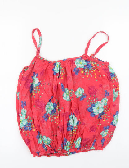 Womens UK Size 10 H&M Pink Basic Blouse