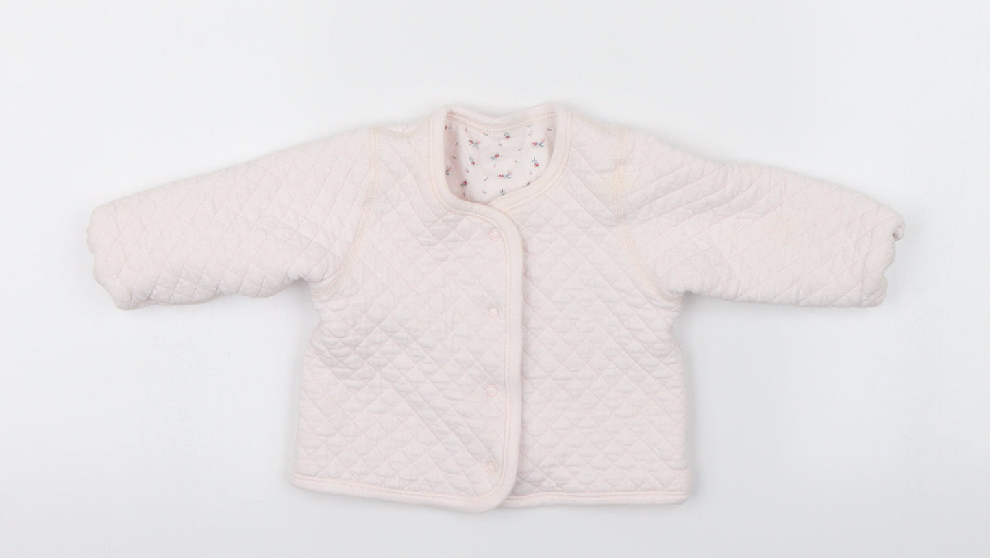 Preworn  Pink   Jacket  Size 3-6 Months