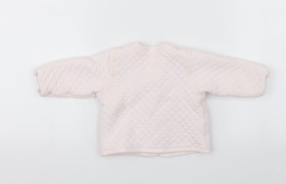 Preworn  Pink   Jacket  Size 3-6 Months