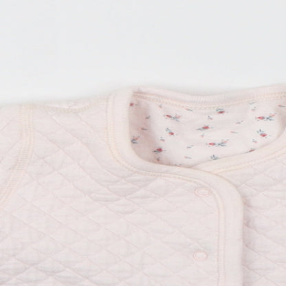 Preworn  Pink   Jacket  Size 3-6 Months