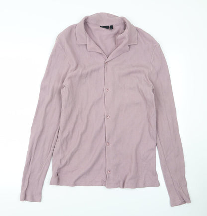 Womens UK Size S Preworn Purple Pullover Jumper