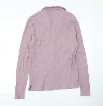 Womens UK Size S Preworn Purple Pullover Jumper