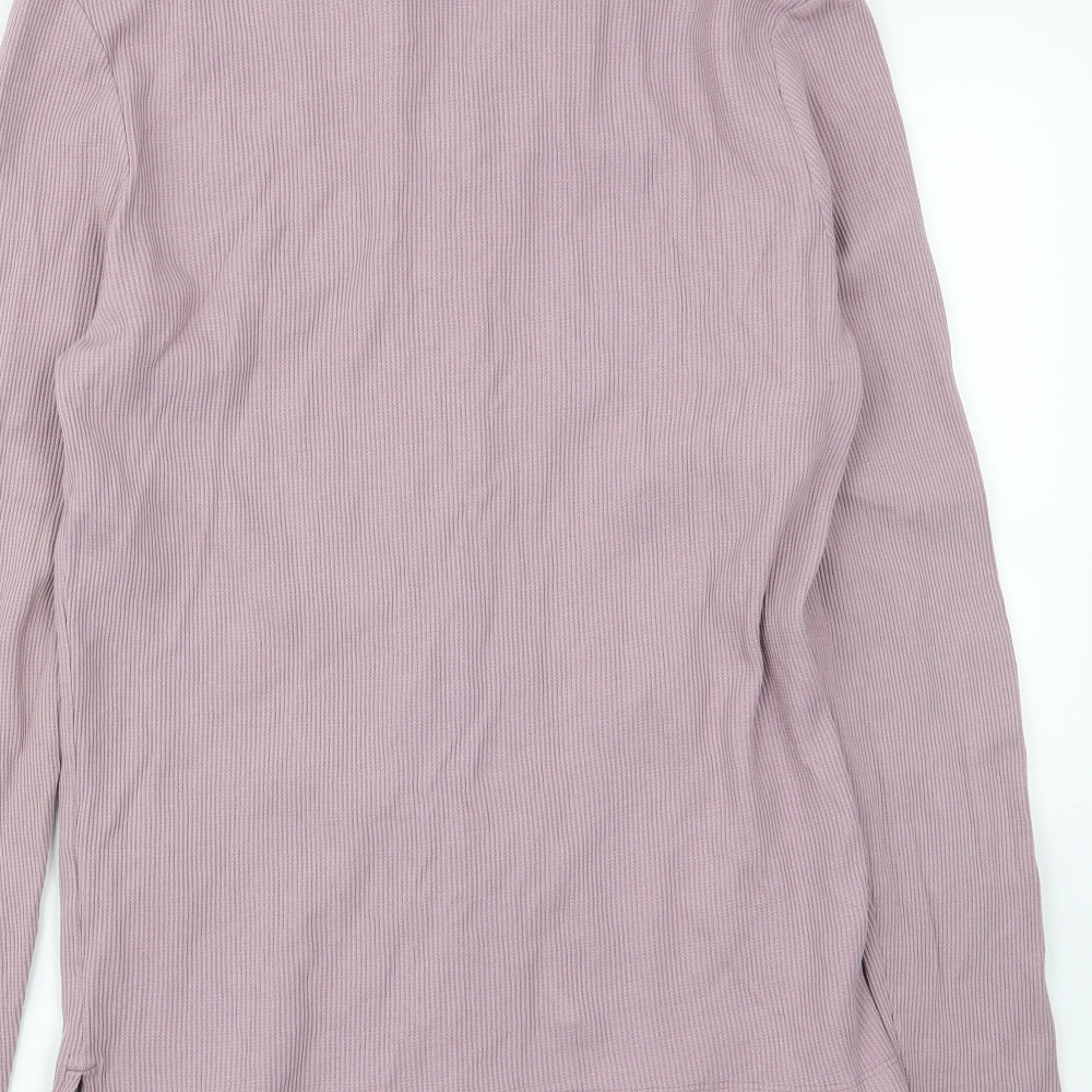 Womens UK Size S Preworn Purple Pullover Jumper