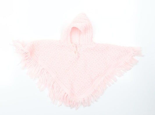 Preworn Baby Pink   Cape Jumper Size 6-9 Months