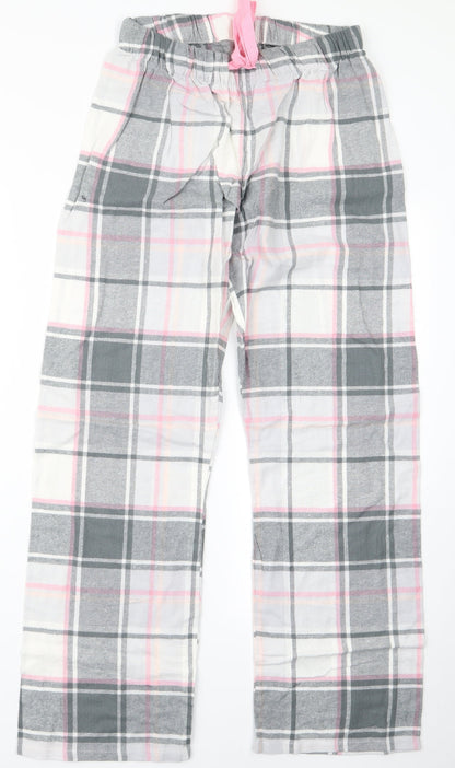 Womens UK Size M Preworn Regular Fit  Grey Trousers