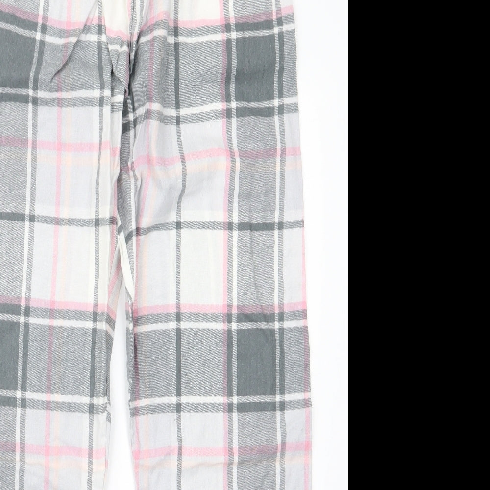 Womens UK Size M Preworn Regular Fit  Grey Trousers