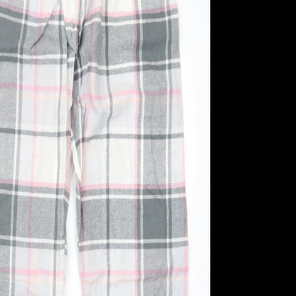 Womens UK Size M Preworn Regular Fit  Grey Trousers