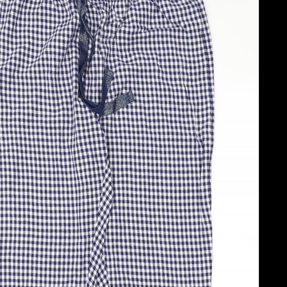 Womens UK Size M Preworn Regular Fit  Blue Trousers