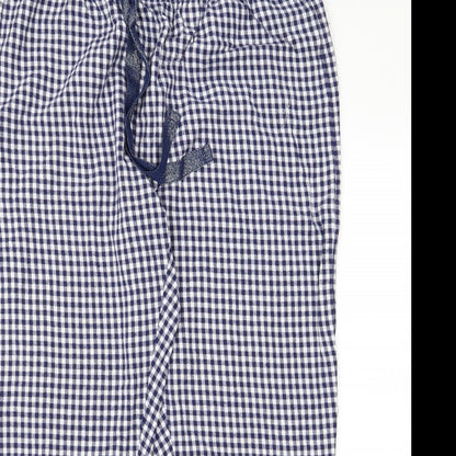 Womens UK Size M Preworn Regular Fit  Blue Trousers
