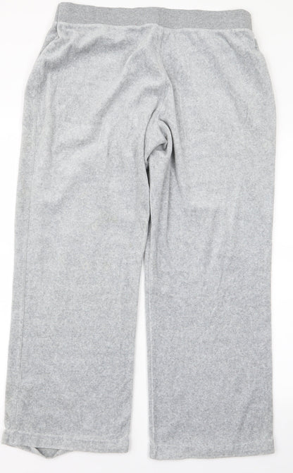 Womens UK Size 16 Preworn Regular Fit  Grey Trousers