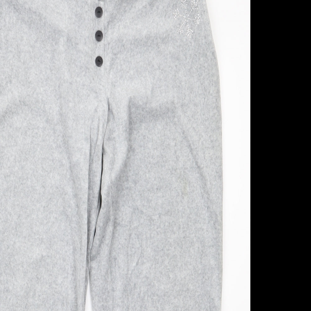 Womens UK Size 16 Preworn Regular Fit  Grey Trousers