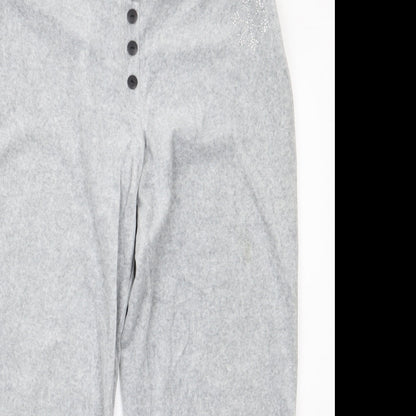 Womens UK Size 16 Preworn Regular Fit  Grey Trousers