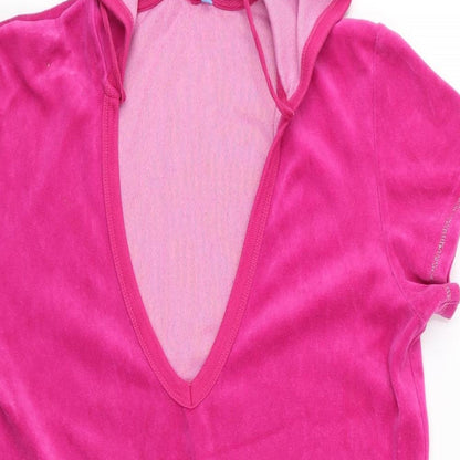 Womens UK Size 16 Essential Pink Pullover Jumper