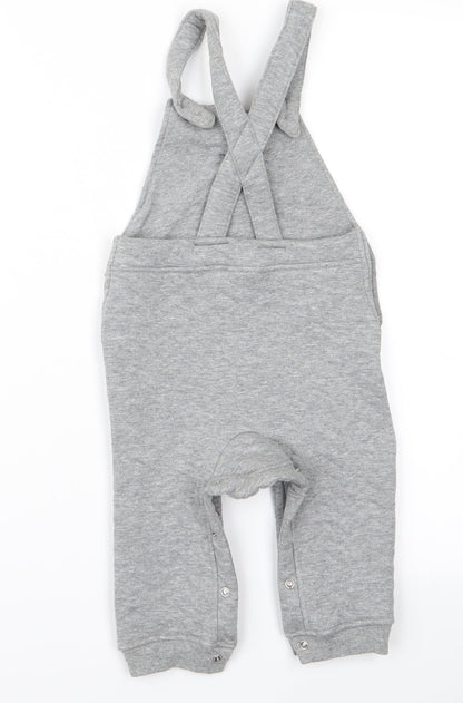 Preworn Baby Grey   Skirt One-Piece Size 12 Months