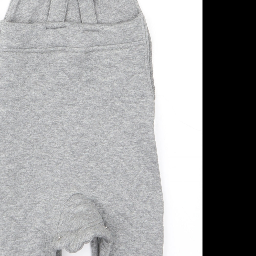 Preworn Baby Grey   Skirt One-Piece Size 12 Months