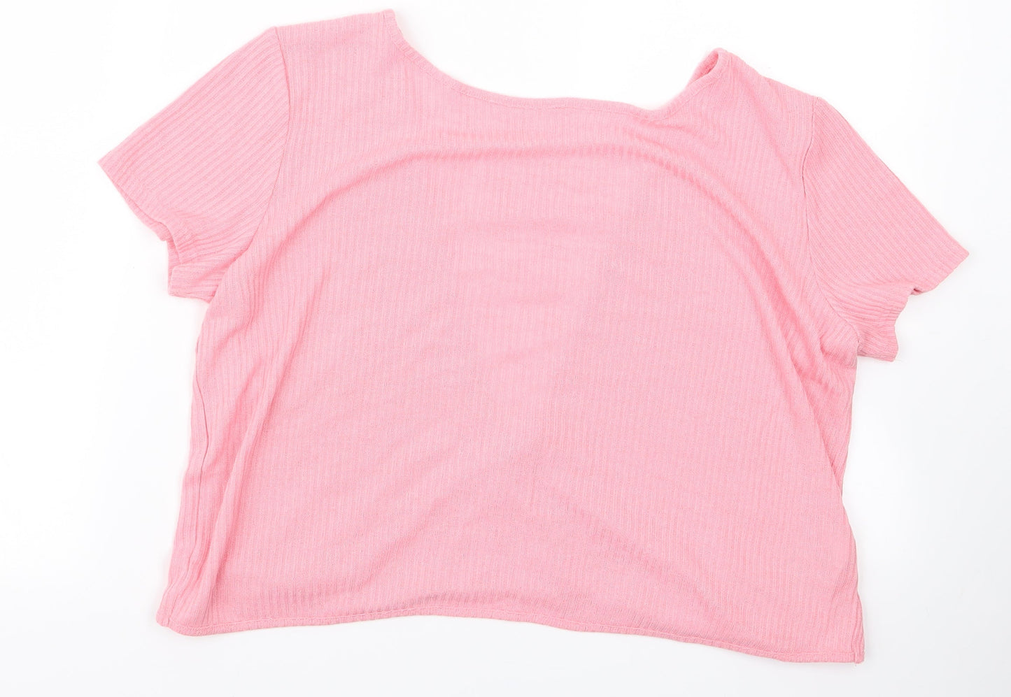 Womens UK Size S Preworn Pink Cardigan Jumper