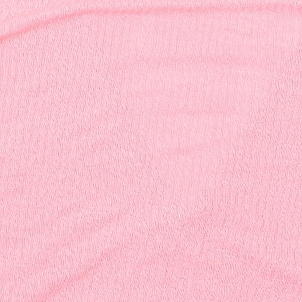 Womens UK Size S Preworn Pink Cardigan Jumper