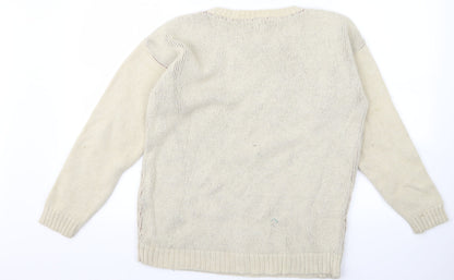 chelsea girl Womens Beige   Pullover Jumper Size 10