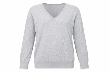 Womens UK Size XL M&Co Grey Pullover Jumper