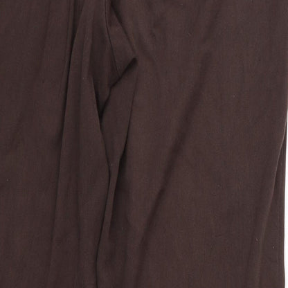 b&m Womens Brown   Trousers  Size 18 L24 in