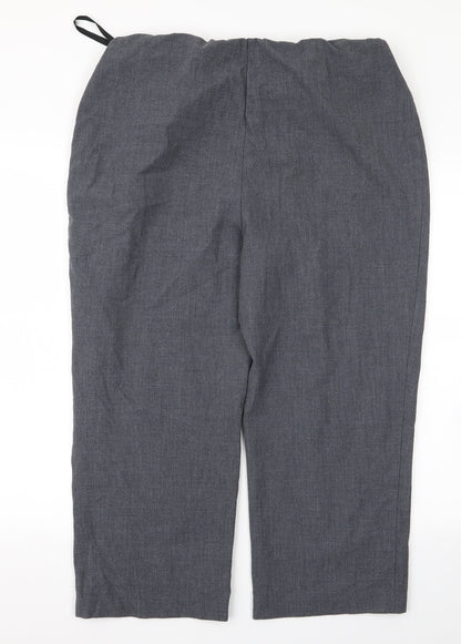 isle Womens Grey   Trousers  Size 18