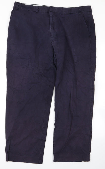 m&s Mens Blue   Trousers  Size 40 L20 in