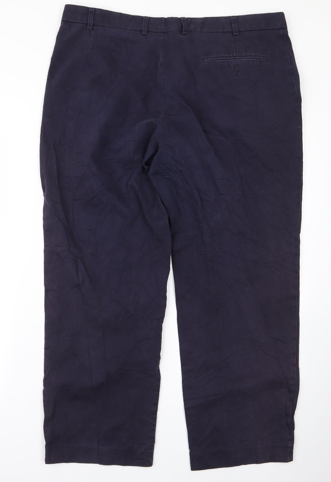m&s Mens Blue   Trousers  Size 40 L20 in