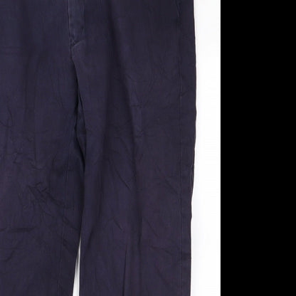 m&s Mens Blue   Trousers  Size 40 L20 in