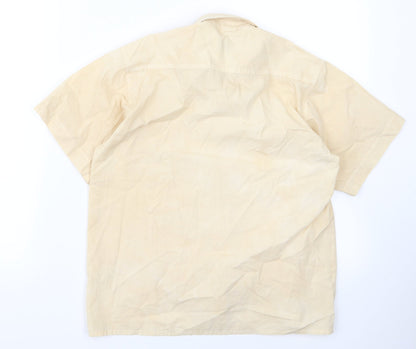 school life Girls Beige  Rayon Basic Button-Up Size 12 Years