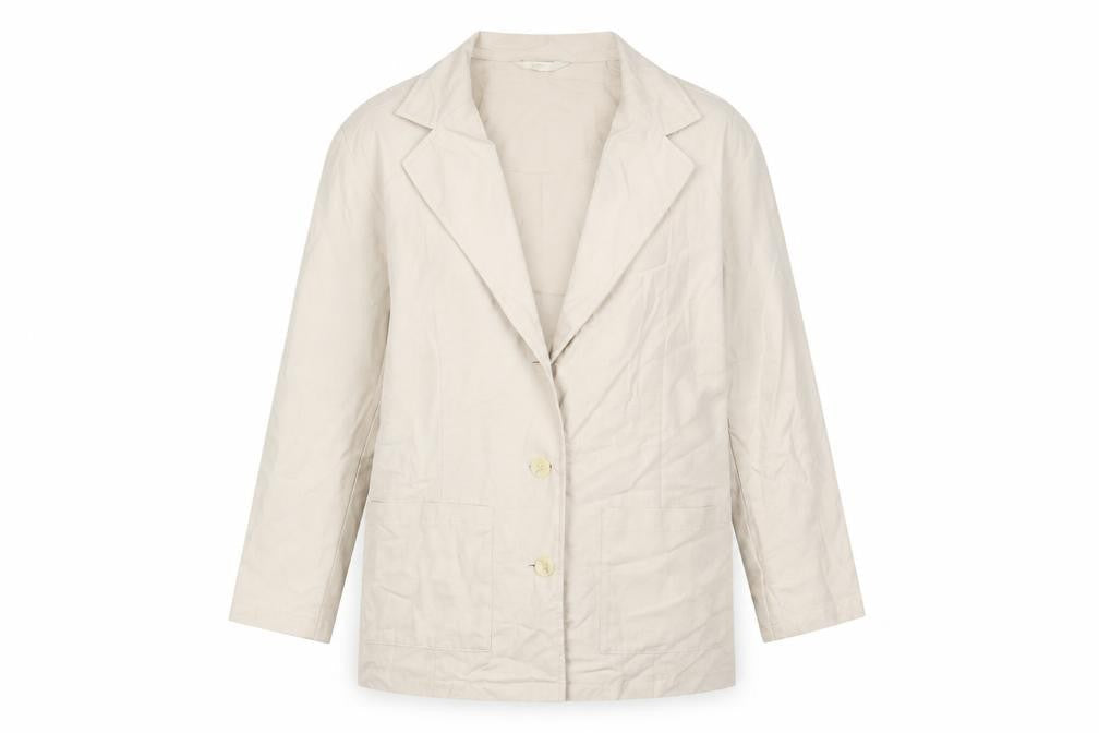 Womens UK Size 14 m&s Beige Jacket