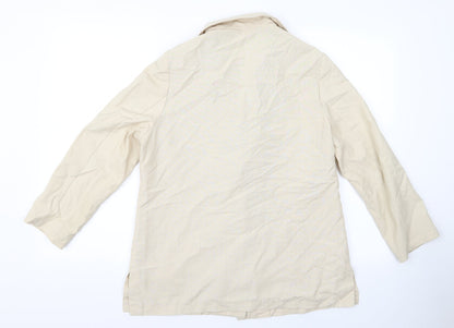 Womens UK Size 14 m&s Beige Jacket