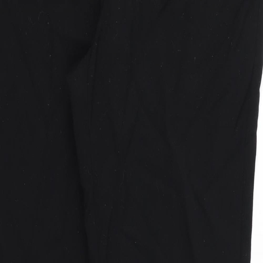 Womens UK Size 10 NEXT Regular Fit  Black Trousers