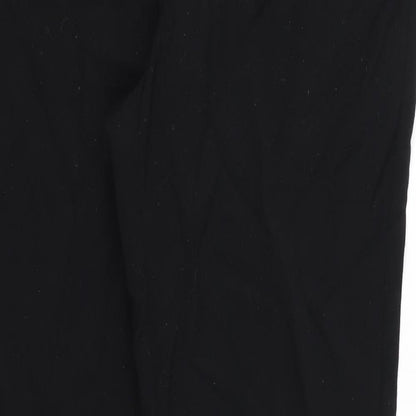Womens UK Size 10 NEXT Regular Fit  Black Trousers