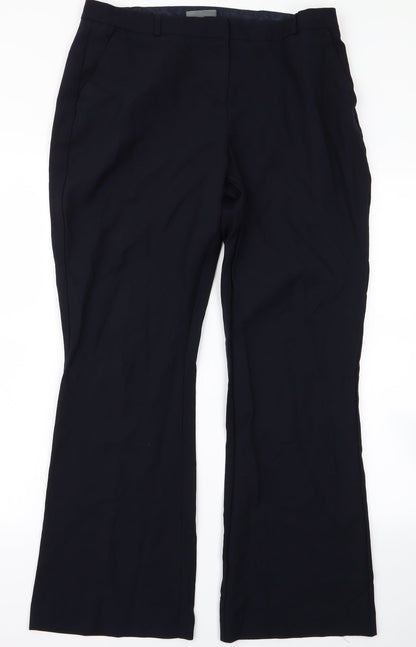 BHS Womens Blue   Trousers  Size 34 L25 in