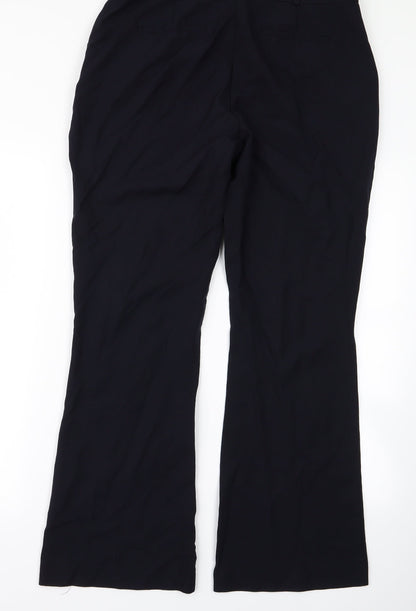 BHS Womens Blue   Trousers  Size 34 L25 in