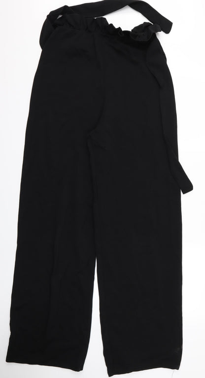 m Womens Black   Trousers  Size 12 L26 in