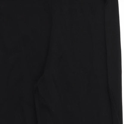 m Womens Black   Trousers  Size 12 L26 in