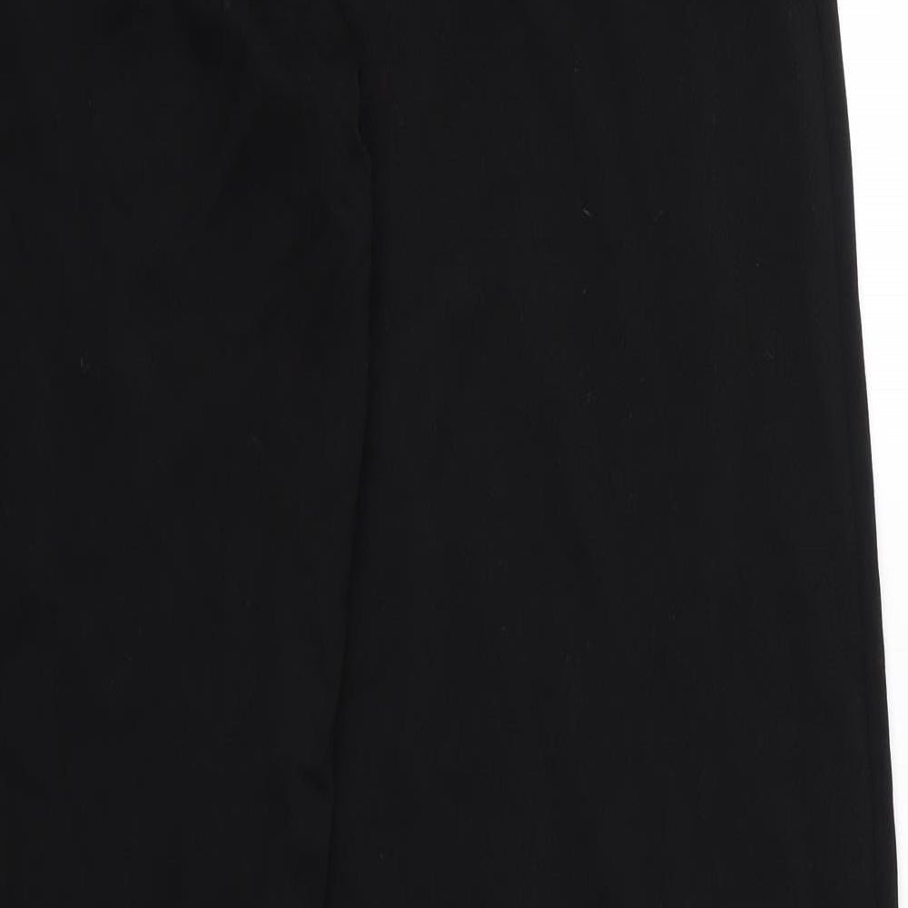 m Womens Black   Trousers  Size 12 L26 in