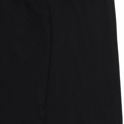m Womens Black   Trousers  Size 12 L26 in