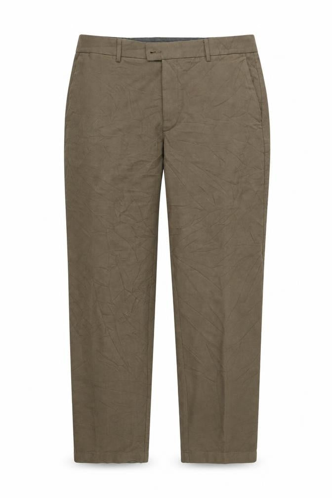 Front view of Atmosphere women’s brown trousers, size UK 42, 31-inch leg