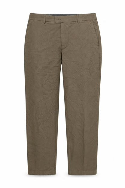 Front view of Atmosphere women’s brown trousers, size UK 42, 31-inch leg