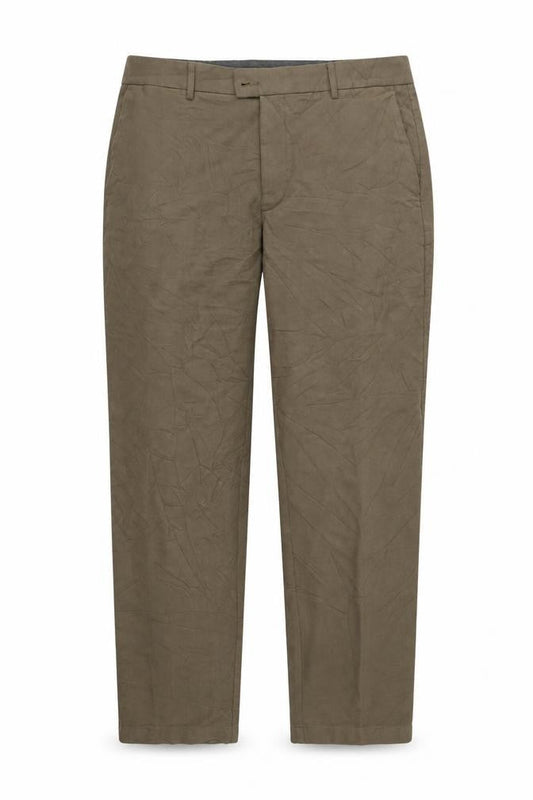 Front view of Atmosphere women’s brown trousers, size UK 42, 31-inch leg