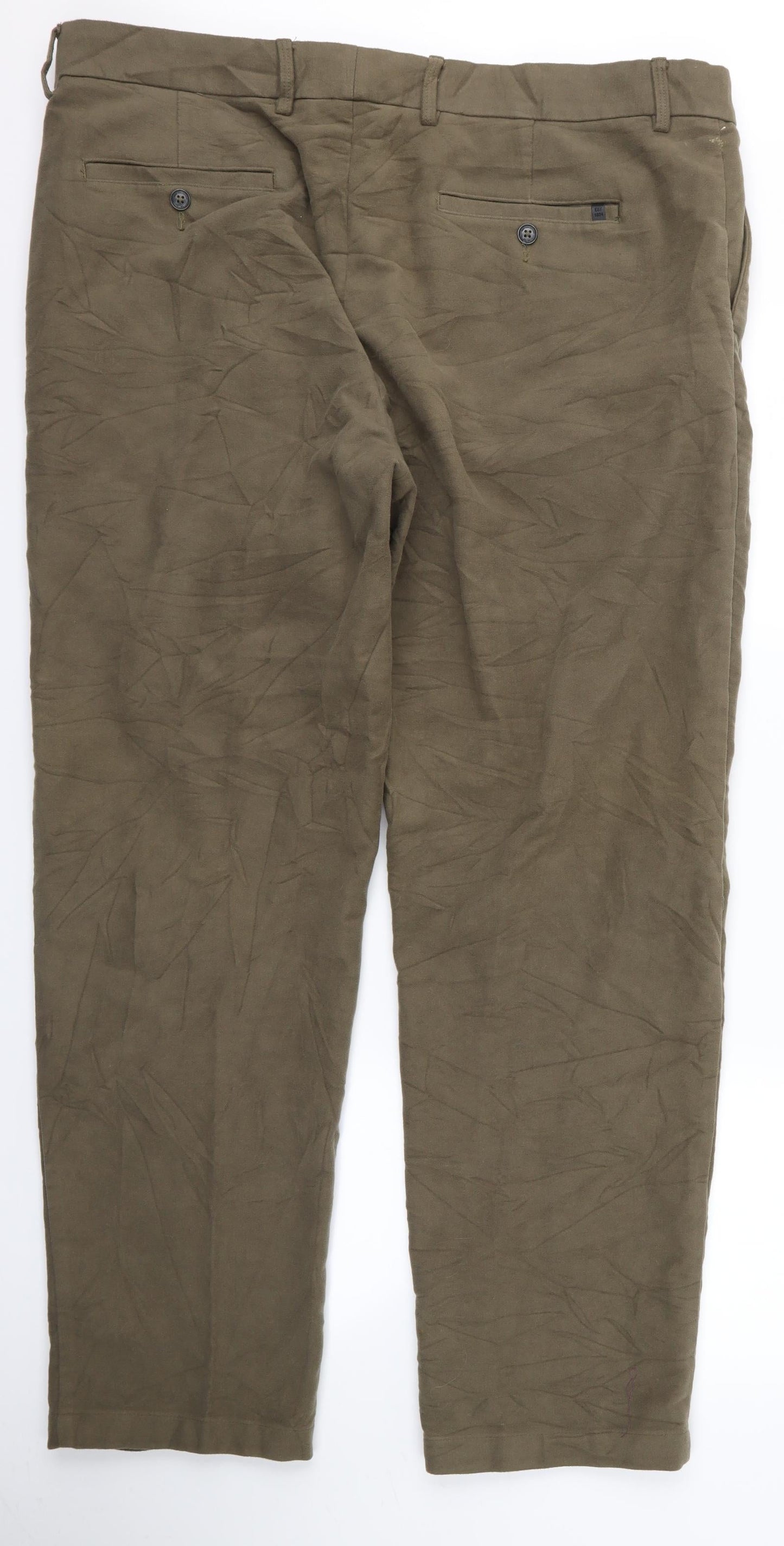 Womens UK Size 42 Atmosphere Relaxed Fit  Brown Trousers
