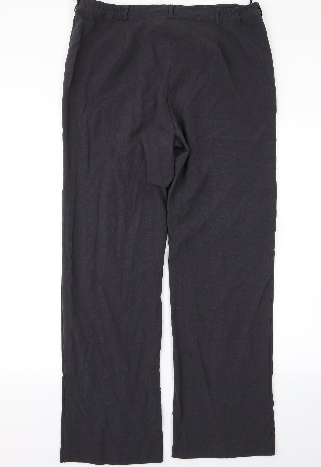 debanhams Womens Grey   Trousers  Size 12 L28 in