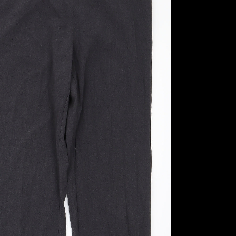 debanhams Womens Grey   Trousers  Size 12 L28 in