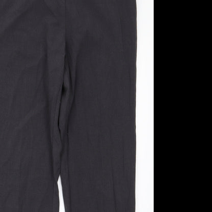 debanhams Womens Grey   Trousers  Size 12 L28 in