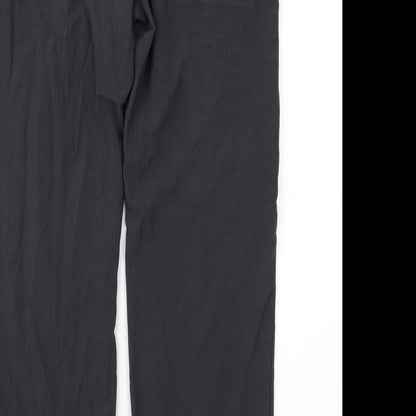 debanhams Womens Grey   Trousers  Size 12 L28 in