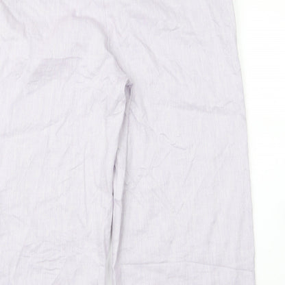 Womens UK Size 16 m&s Regular Fit  Purple Trousers