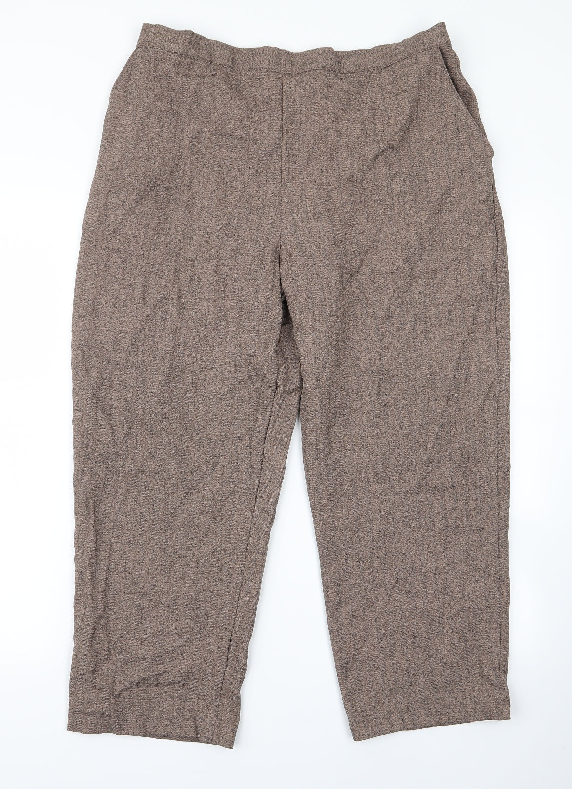 Autonomy Womens Brown   Trousers  Size 20 L21 in