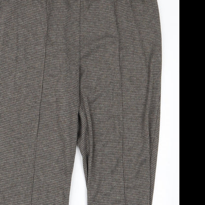 bonmrache Womens Brown   Trousers  Size 14 L20 in